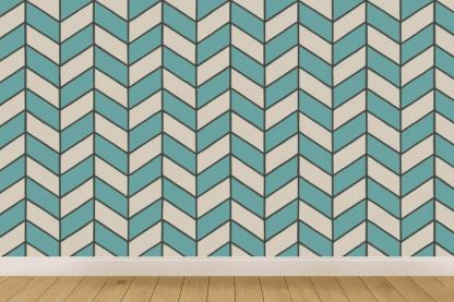 Stacked Rhombus Relay wallpapers for interior design
