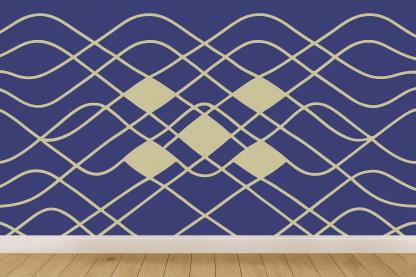 Sine Band Multiplex wallpapers for interior design