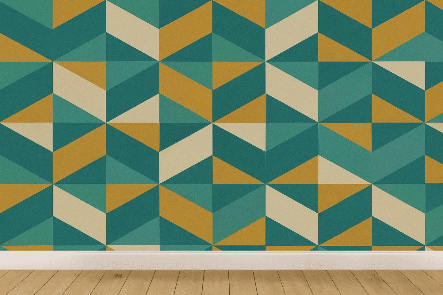 Angular Quilt Mosaic custom wallpapers