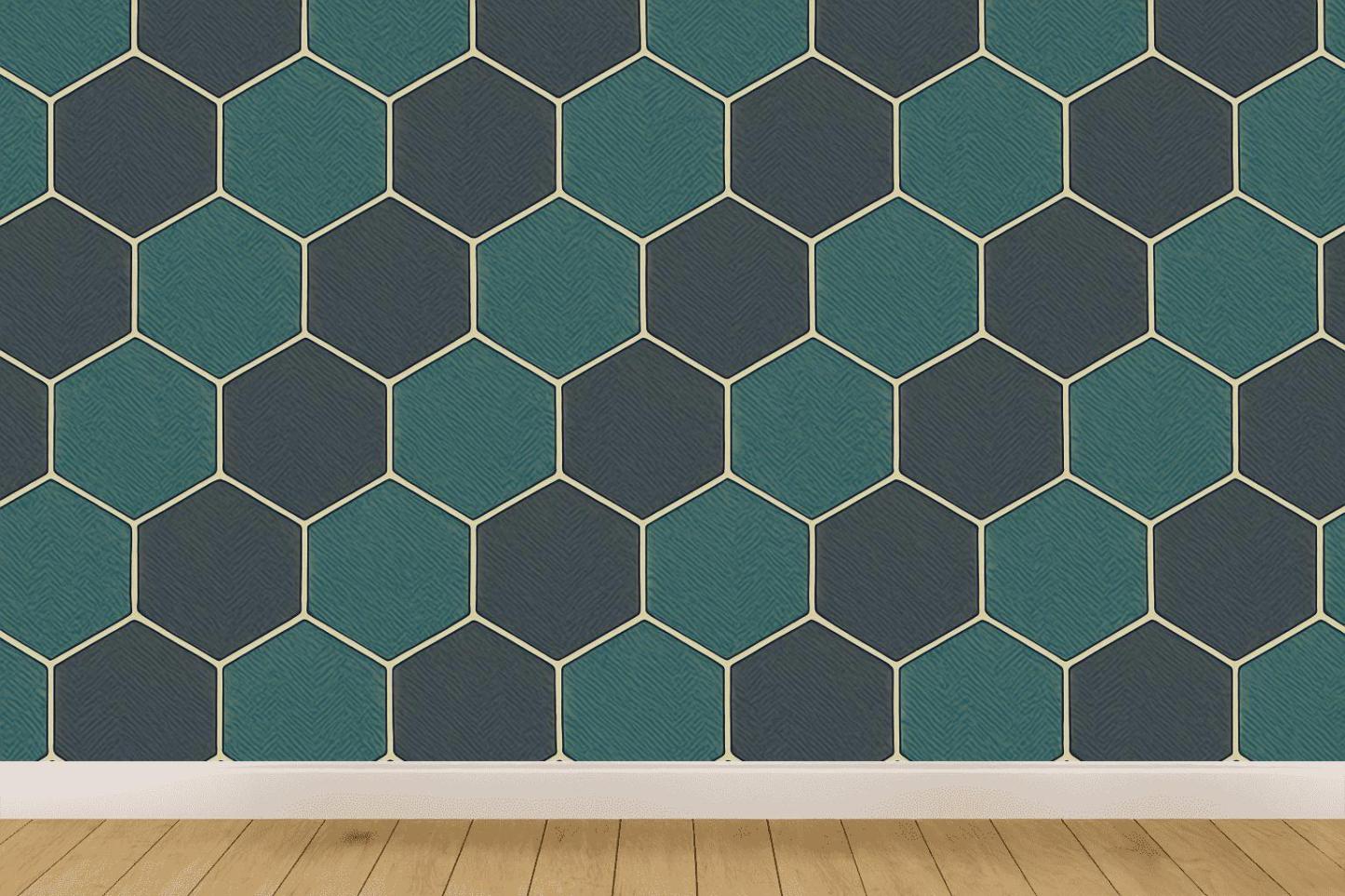 Hex Drift Lattice Rework trendy peel wallpapers