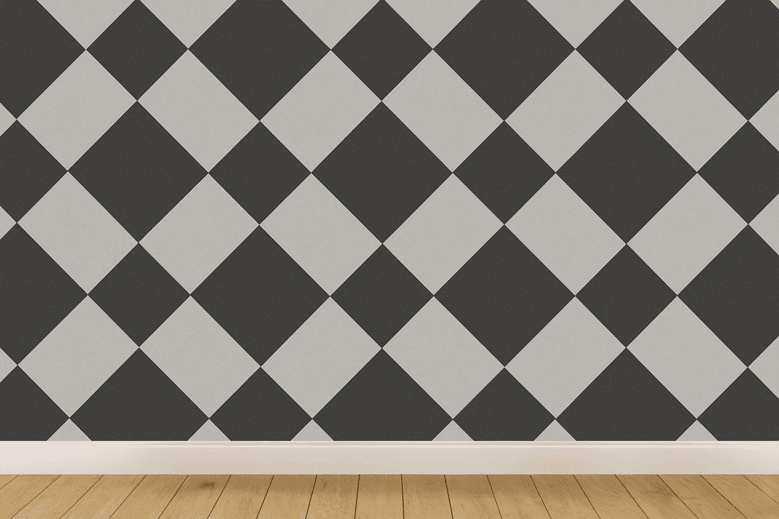 Facet Quilt Array decorative wall murals