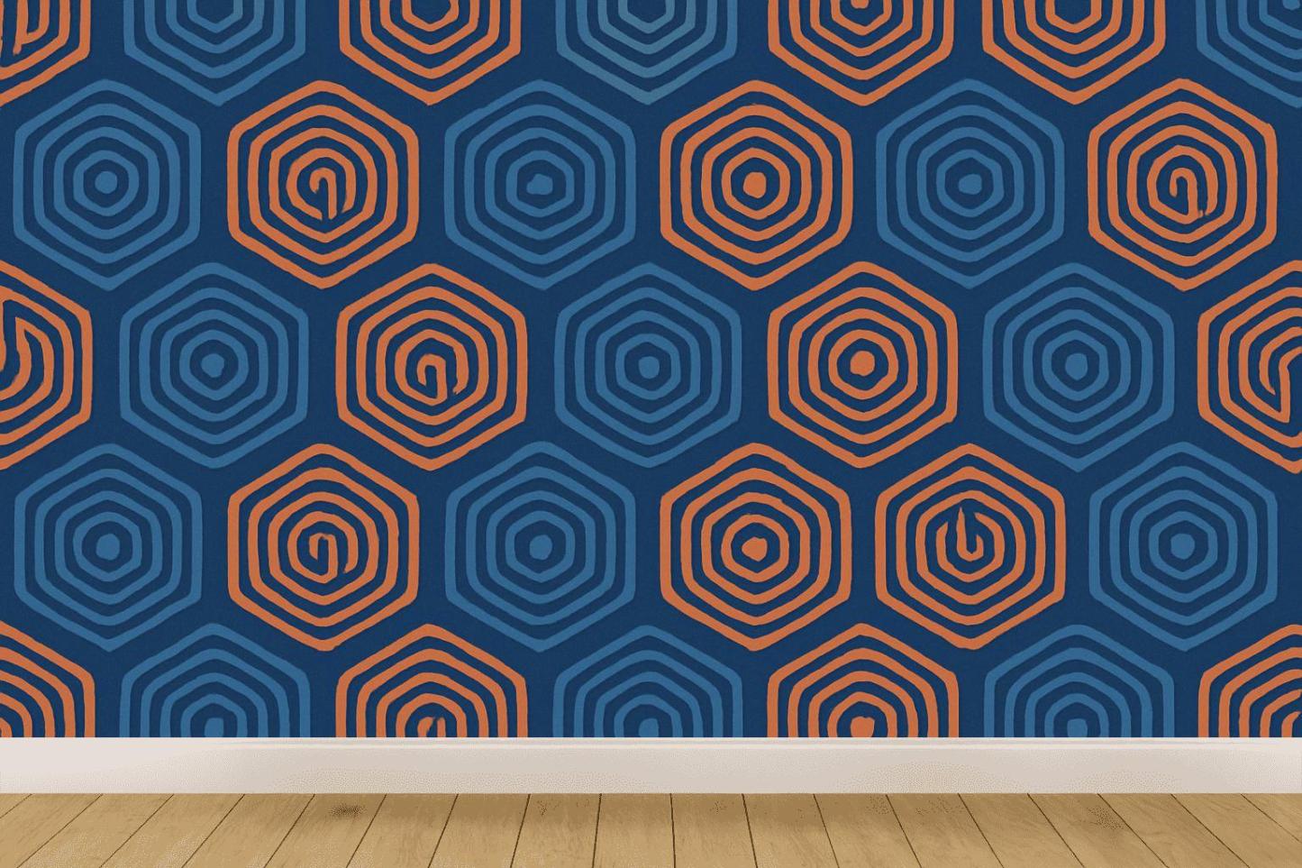 Hex Tiling Driftwave custom wallpapers