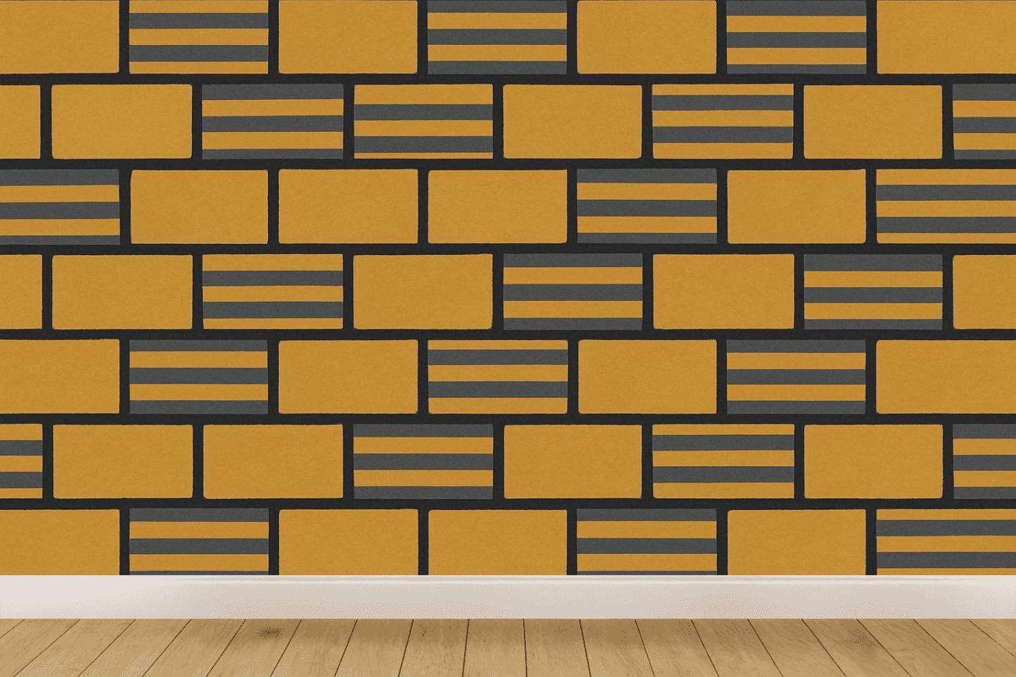 Offset Brick Relay stylish home wallpapers