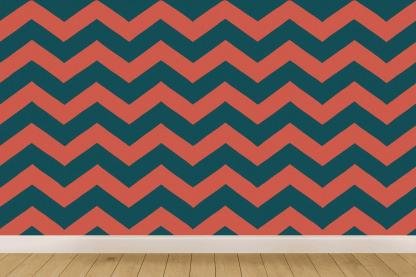 Prismatic Chevron Relay premium wall decorations