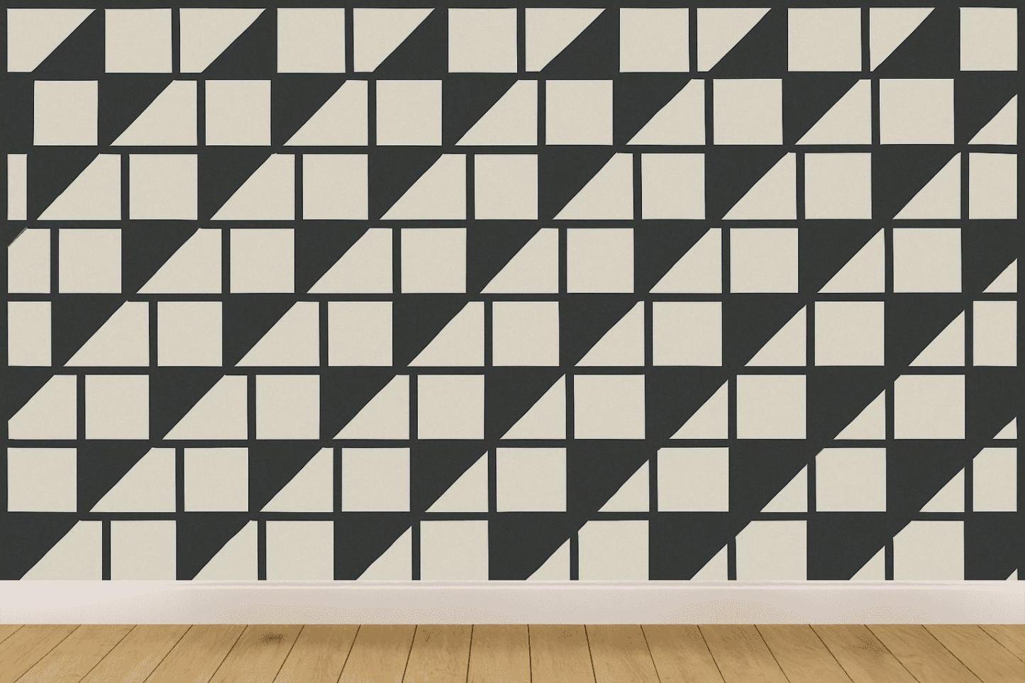 Sheared Grid Pulse unique pattern wallpapers