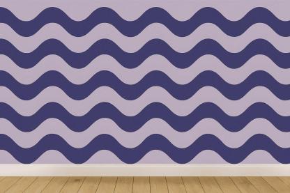 Banded Sine Register decorative wall murals