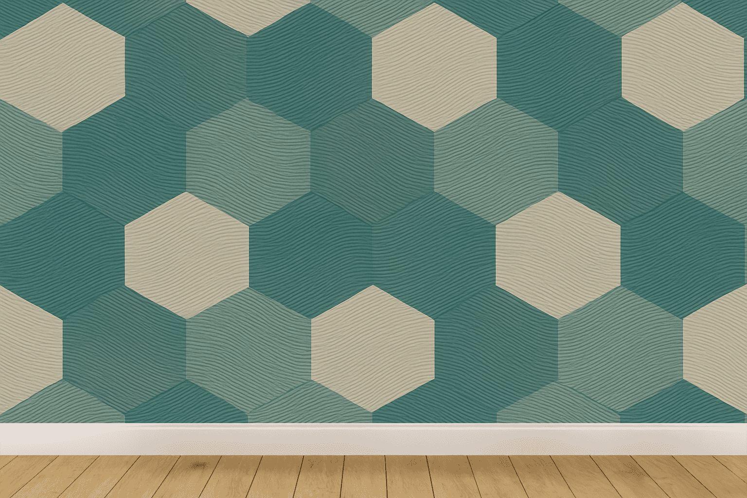 Hex Tiling Driftwave trendy peel wallpapers