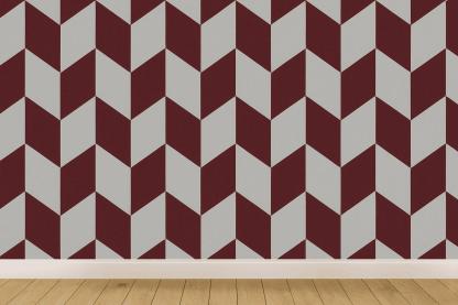 Stacked Rhombus Array decorative wall murals