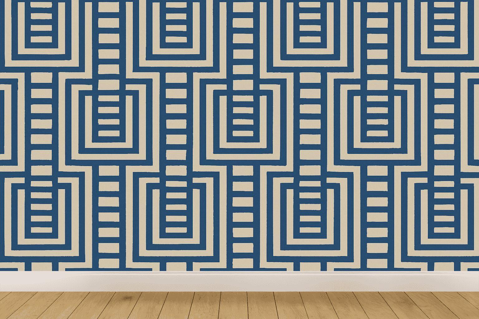 Recursive Edge Ladder personalized wall coverings