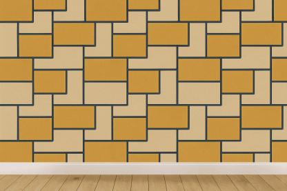 Band Step Sync designer printed wallpapers