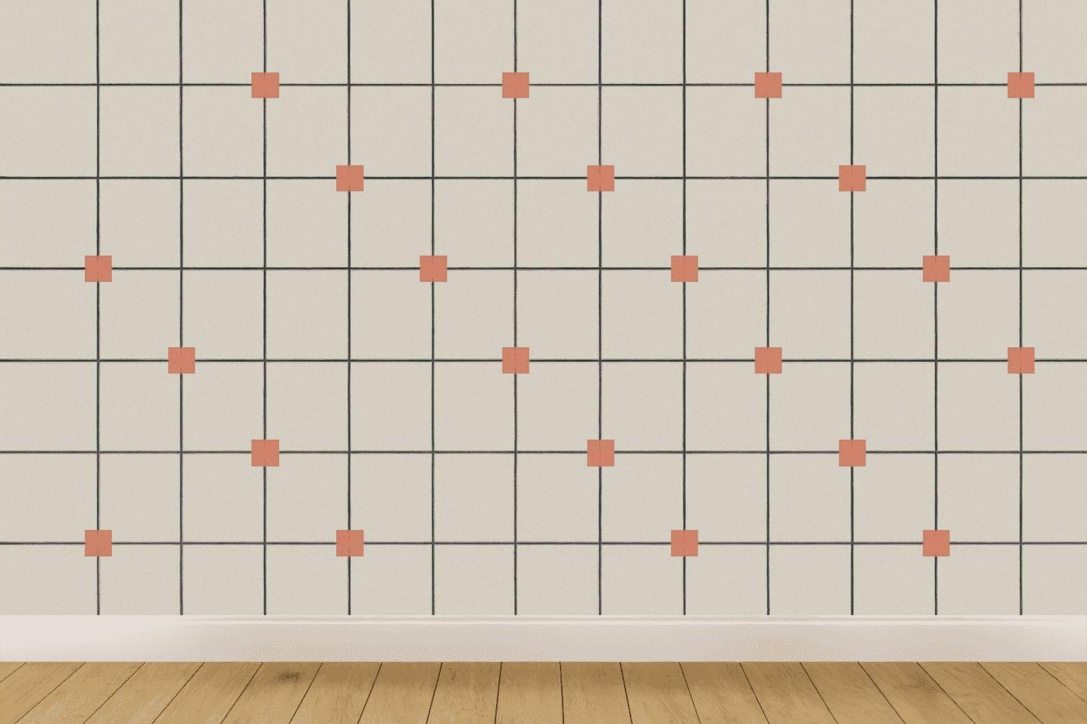 Parallel Crossline Study personalized wall coverings