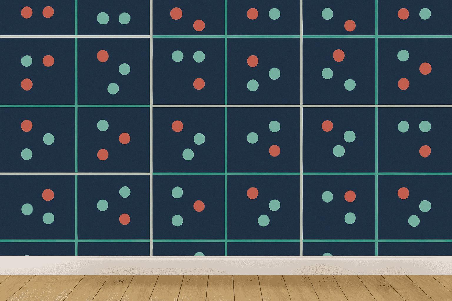 Orbital Grid Scatter unique pattern wallpapers