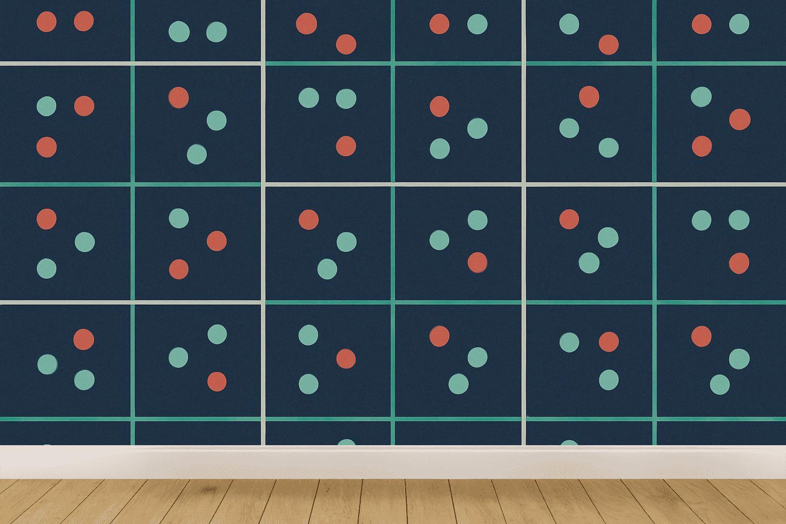 Orbital Grid Scatter unique pattern wallpapers