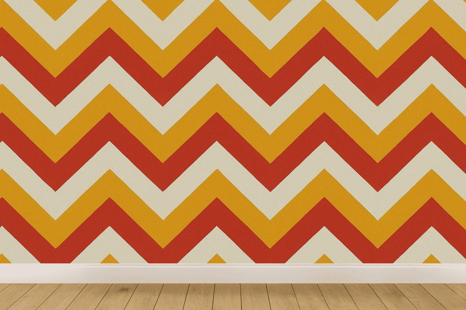 Solar Flare Chevron Sequence premium wall decorations