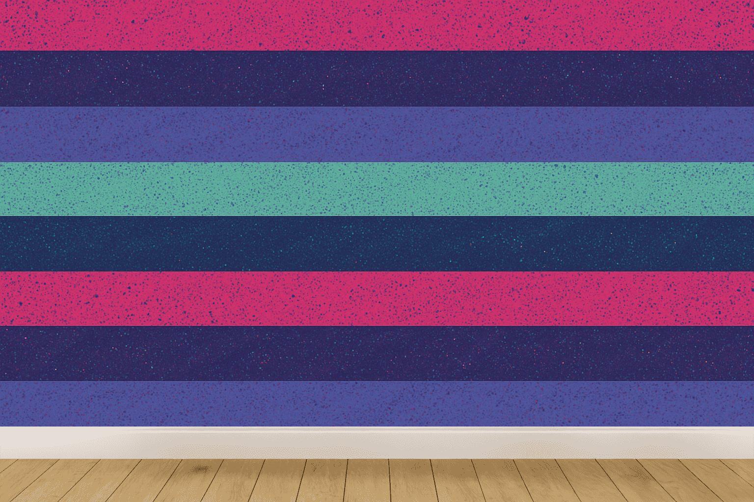 Nebula Stripe Sequence decorative wall murals