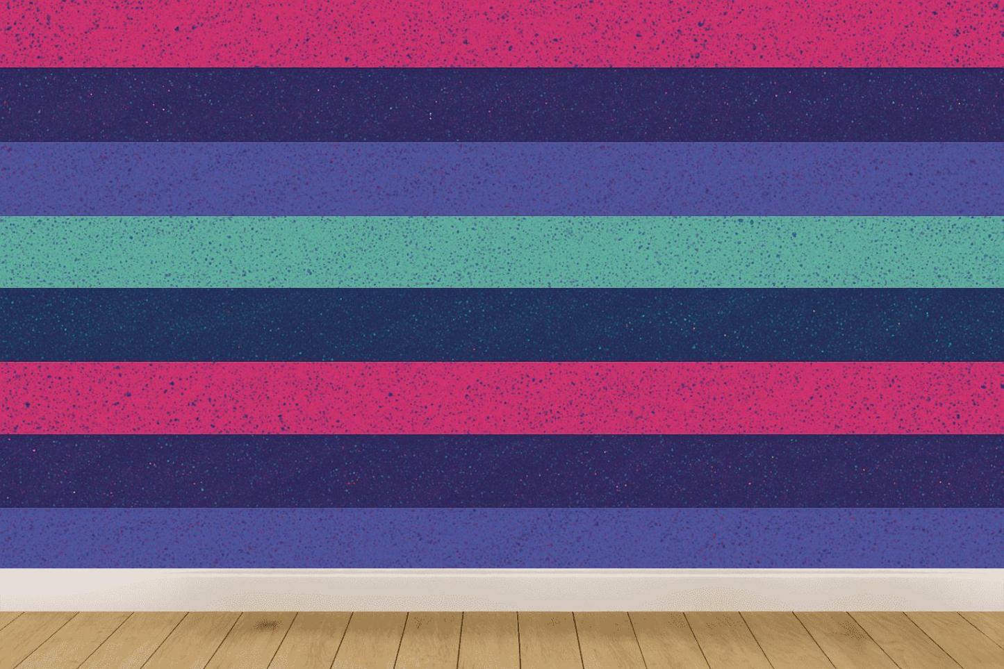 Nebula Stripe Sequence decorative wall murals