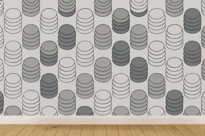 Lunar Ring Ladder designer printed wallpapers