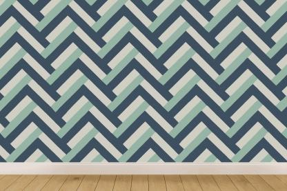 Comet Trail Herringbone custom wallpapers