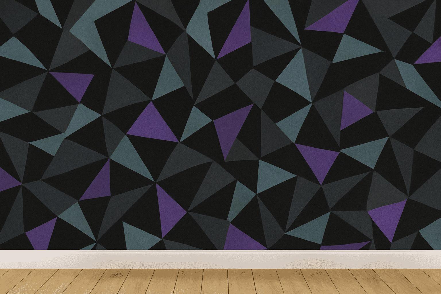 Void Fragment Mosaic trendy peel wallpapers