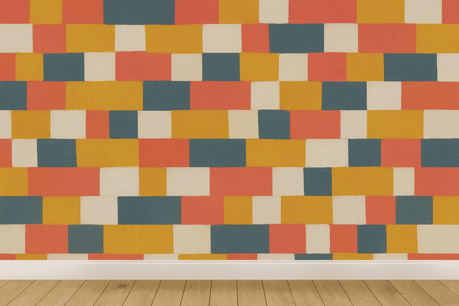 Fragment Stripe Mosaic personalized wall coverings