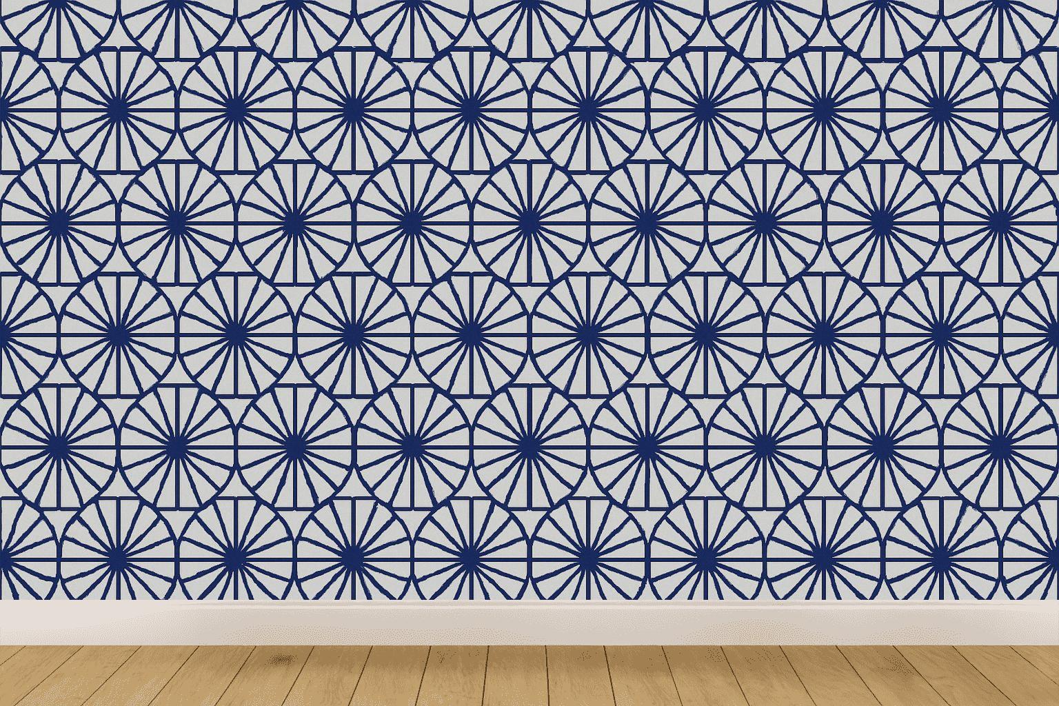 Radial Line Tessellation unique pattern wallpapers