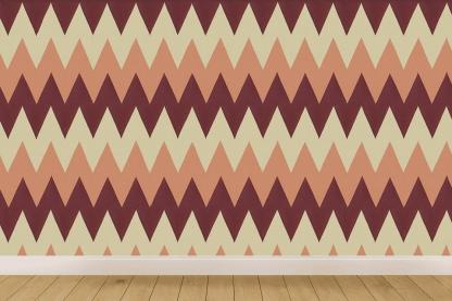 Triangular Shard Banding personalized wall coverings