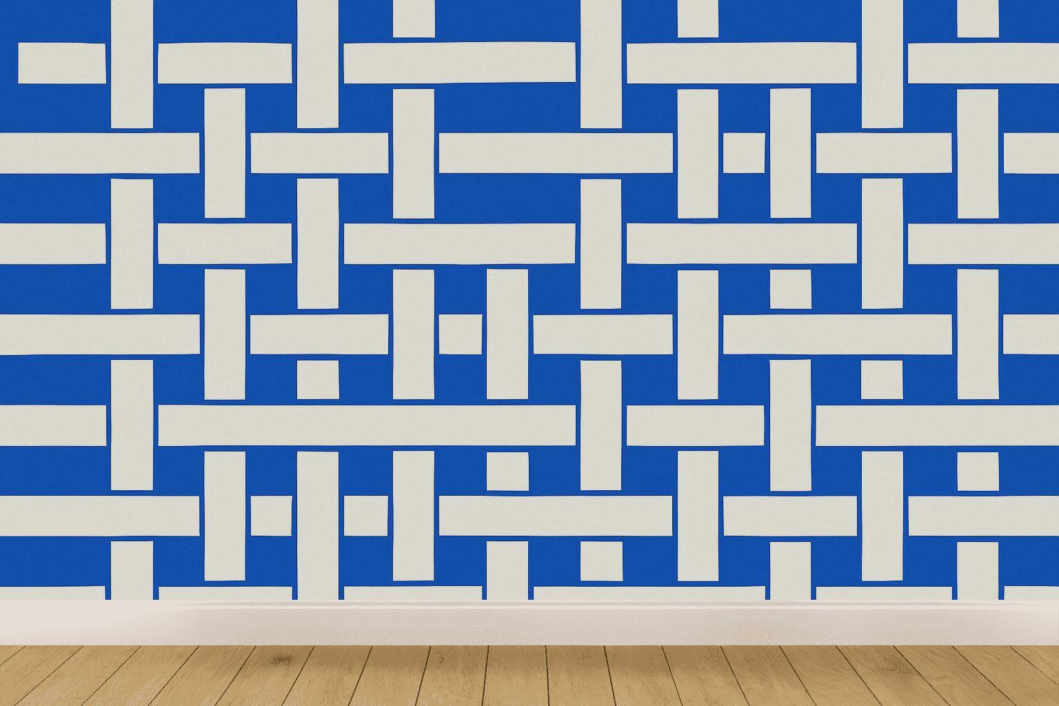 Parallel Ribbon Interlace stylish home wallpapers