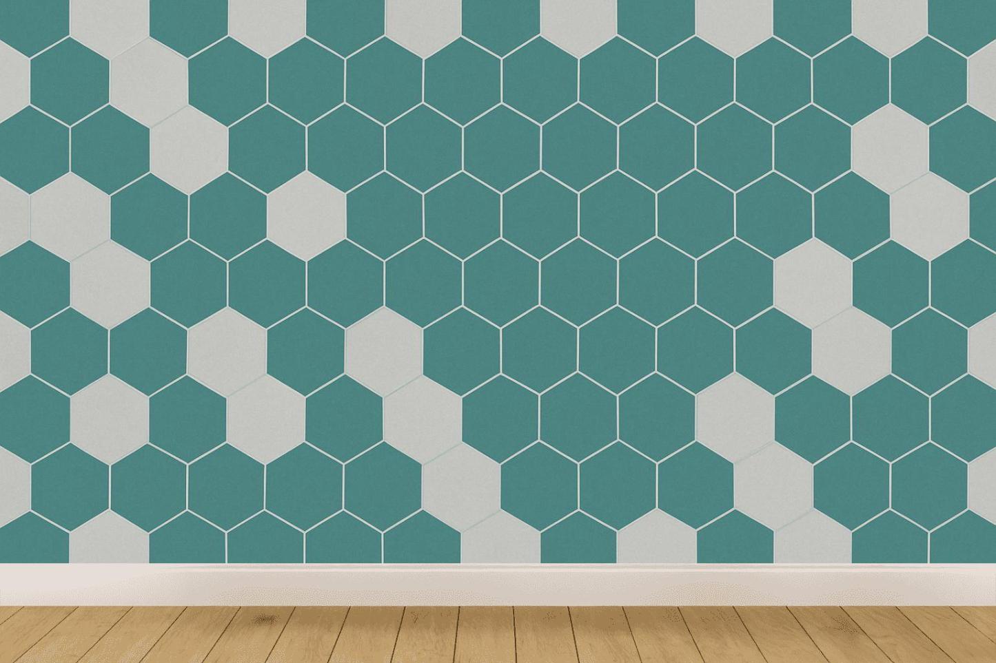 Offset Hexa Net unique pattern wallpapers