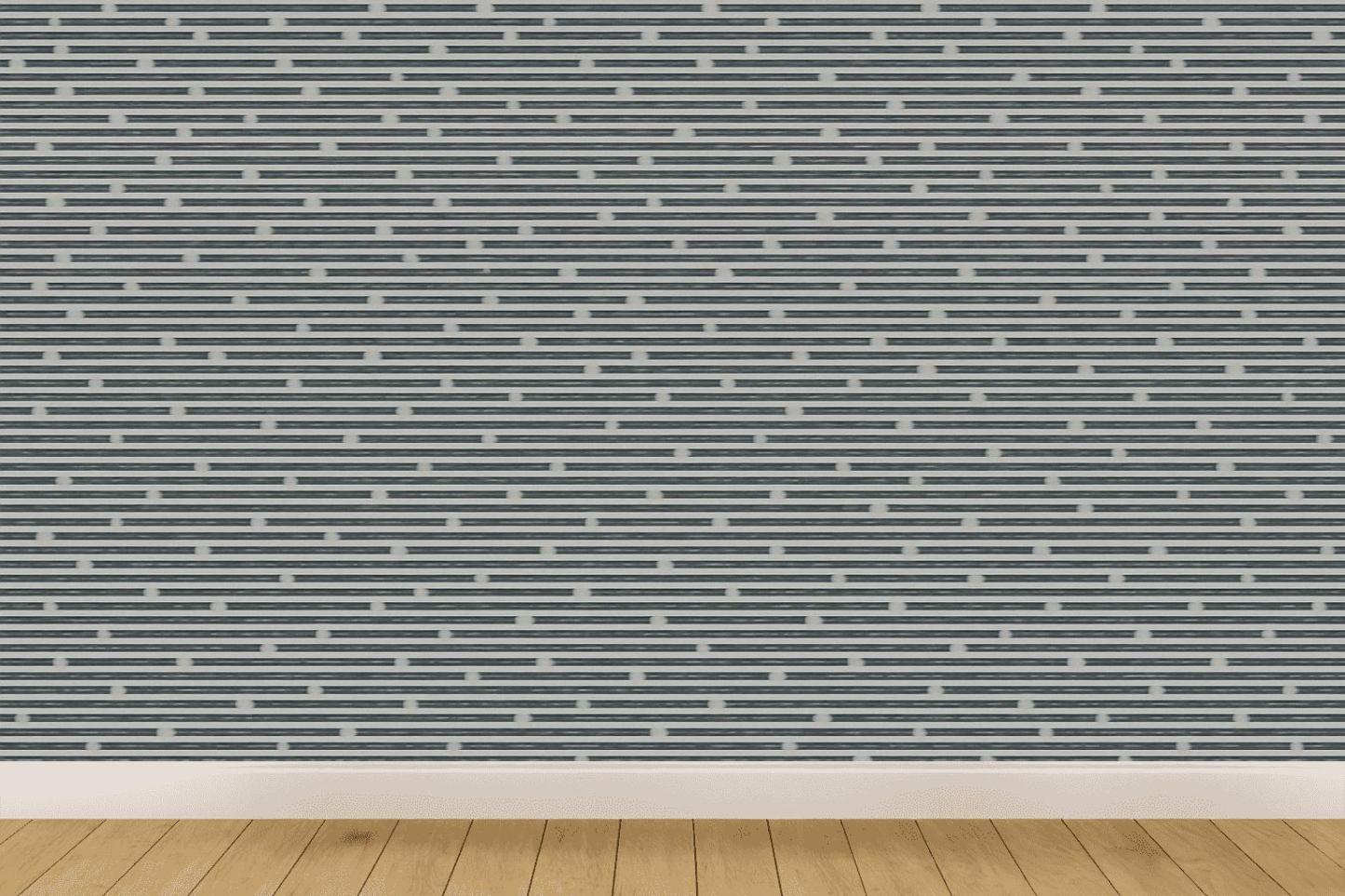 Staggered Microline Haze wallpapers for interior design
