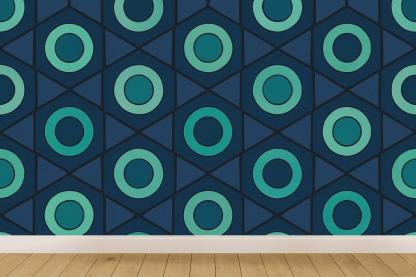 Galaxy Ring Tessellation decorative wall murals