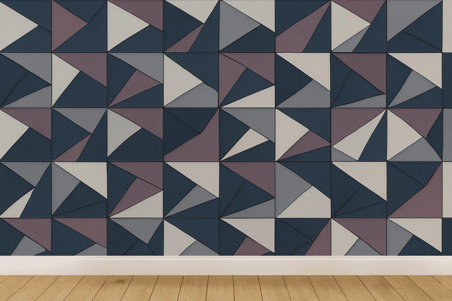 Deep Space Shard Grid stylish home wallpapers