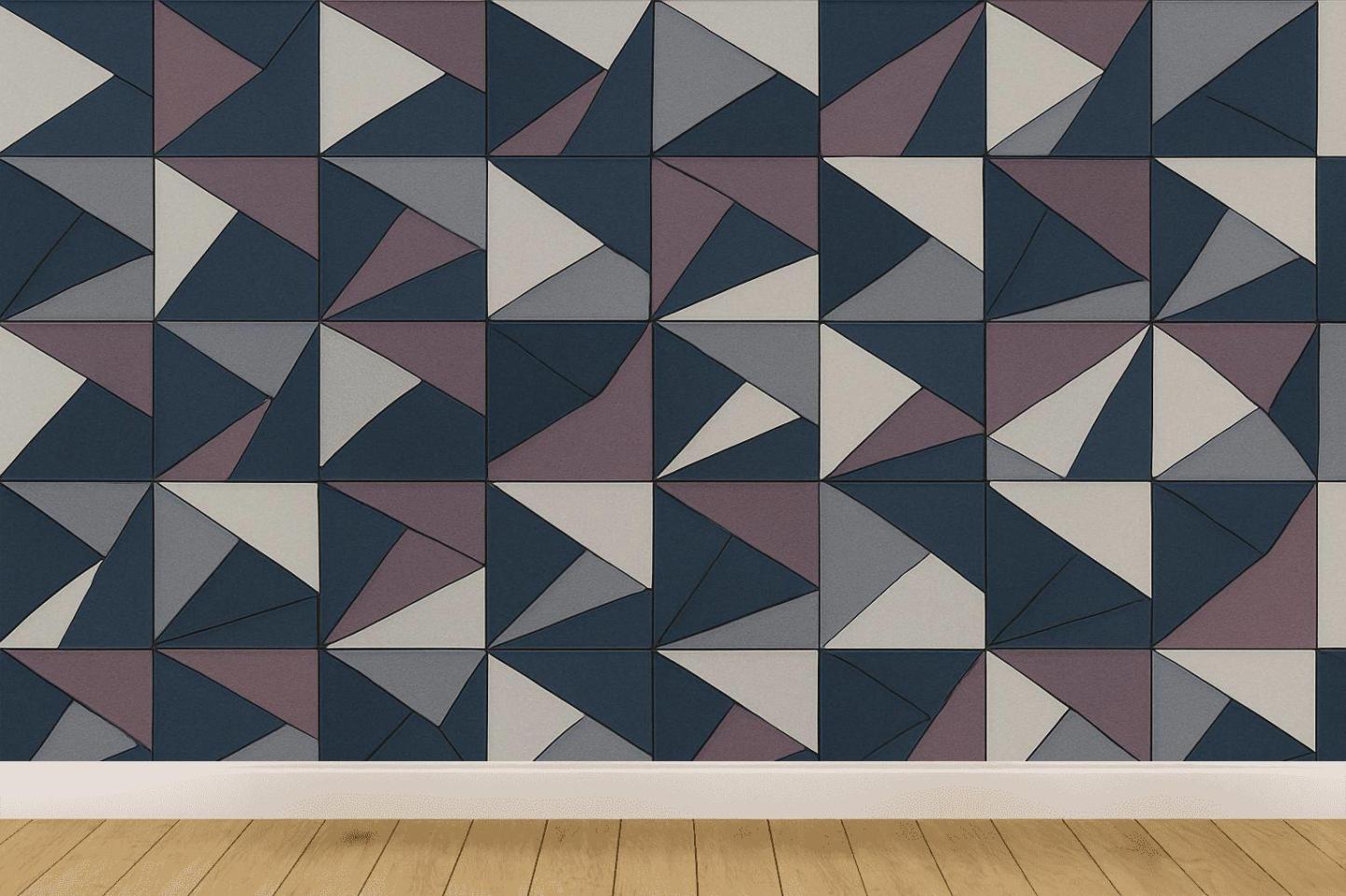 Deep Space Shard Grid stylish home wallpapers