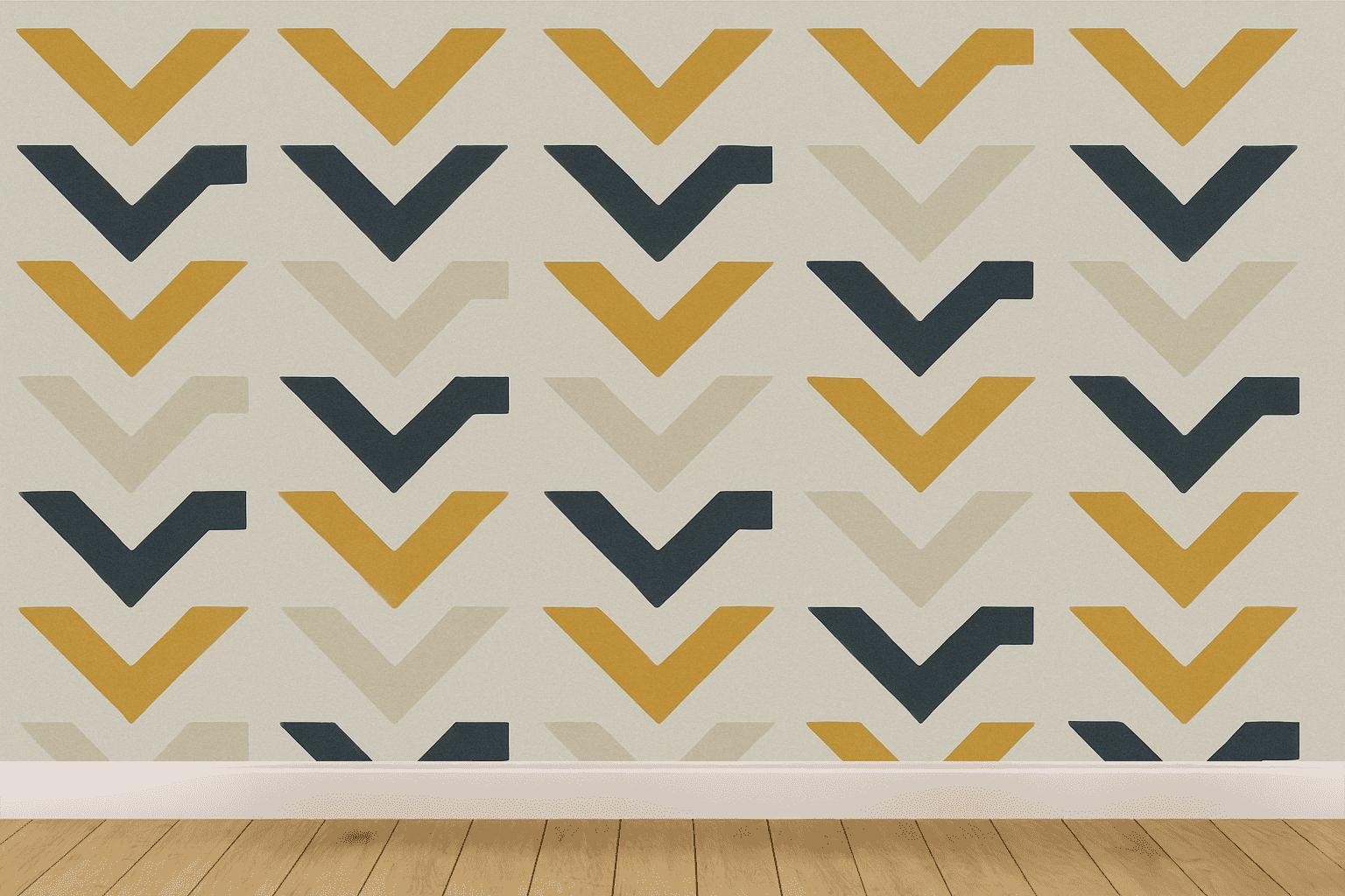 Broken Chevron Chain stylish home wallpapers