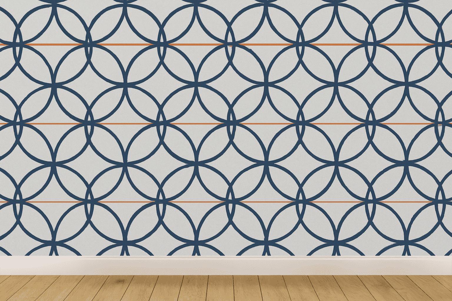Orbital Lattice Interference premium wall decorations