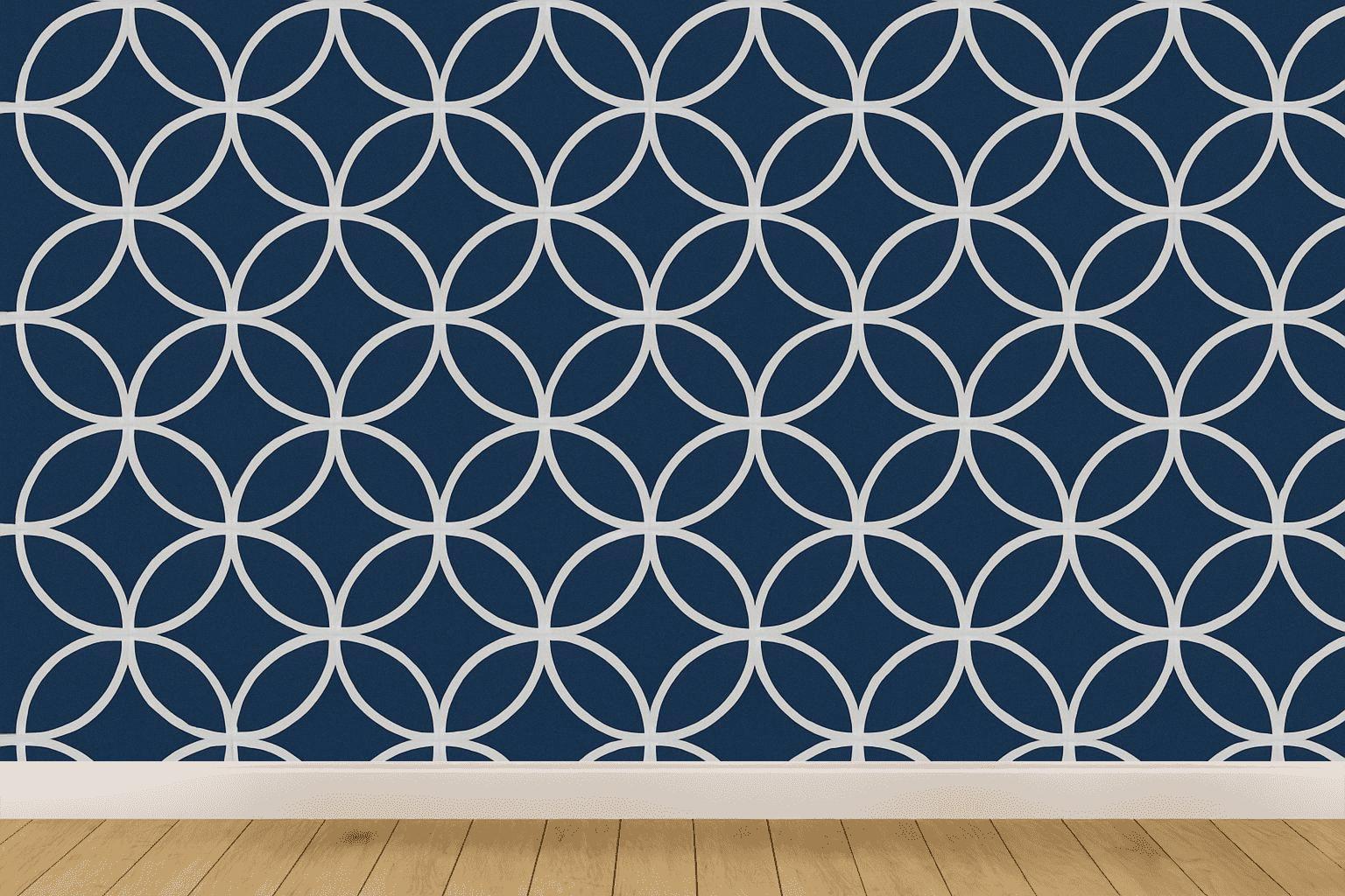 Orbit Trace Lattice wallpapers for interior design