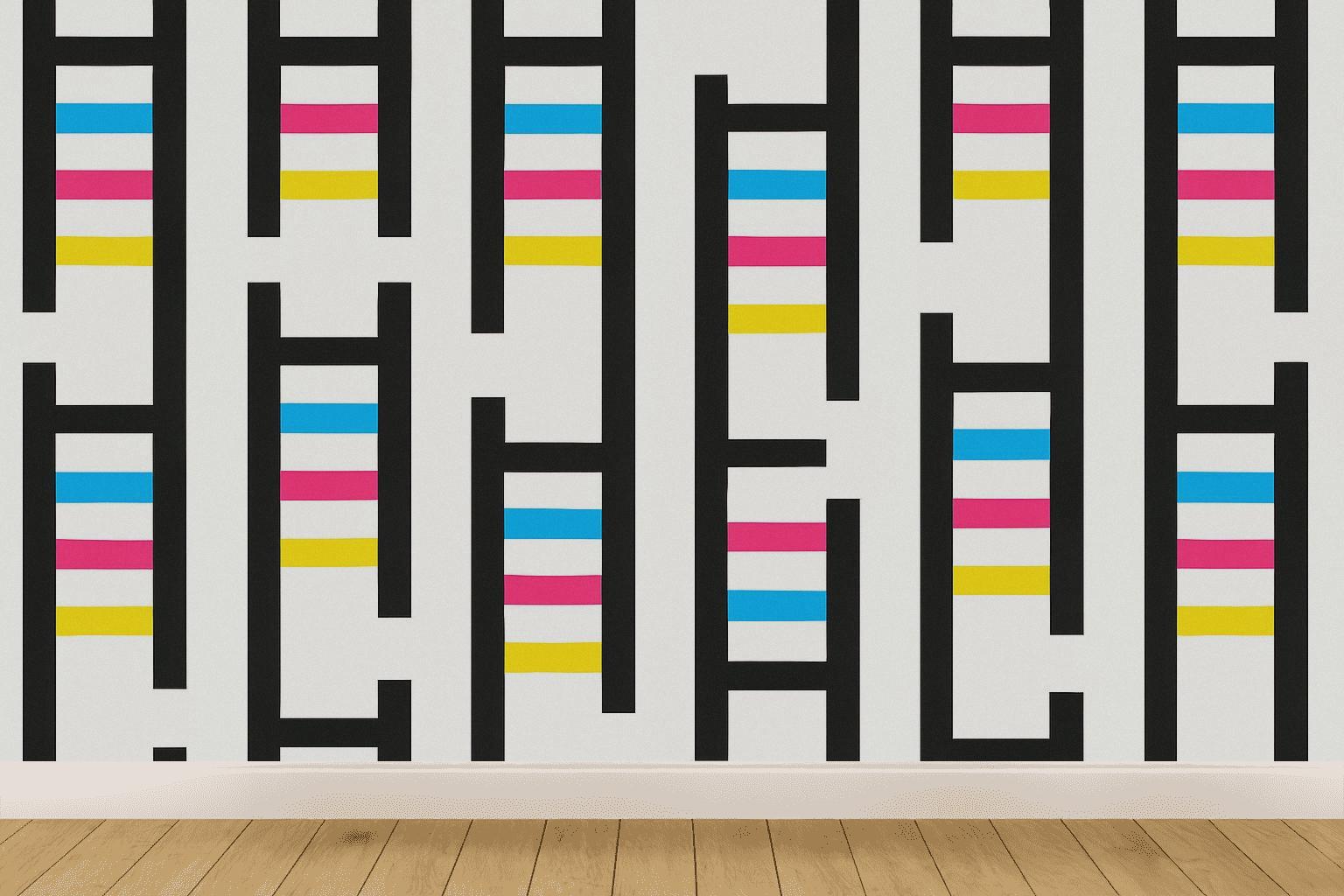 Photon Ladder Sequence wallpapers for interior design