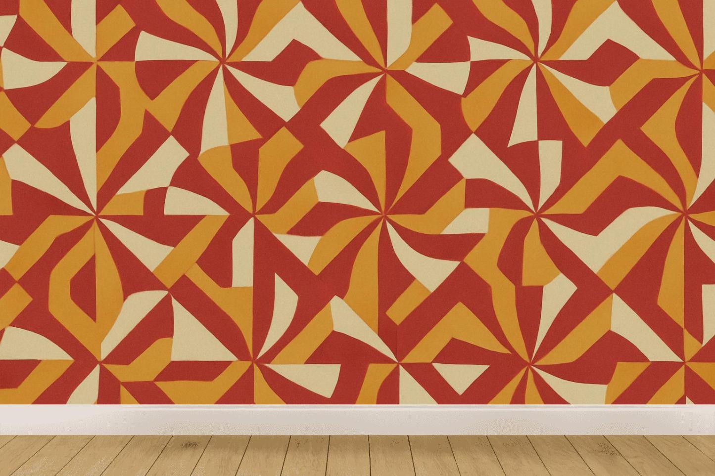 Rotational Ribbon Tessellation unique pattern wallpapers