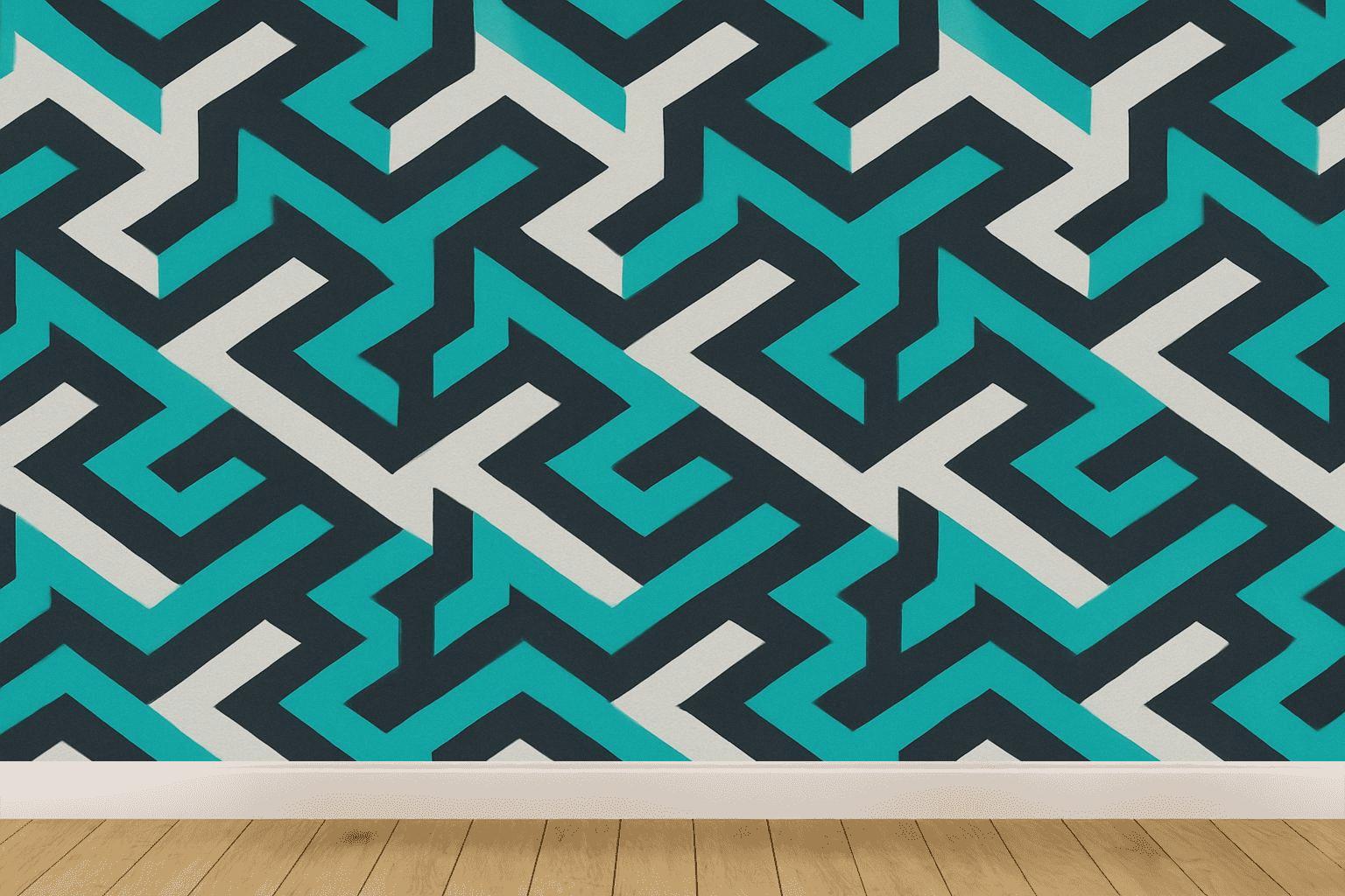 Interleaved Chevron Circuit custom wallpapers