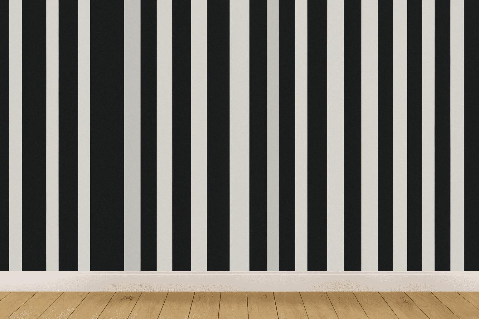 Binary Stripe Oscillation designer printed wallpapers