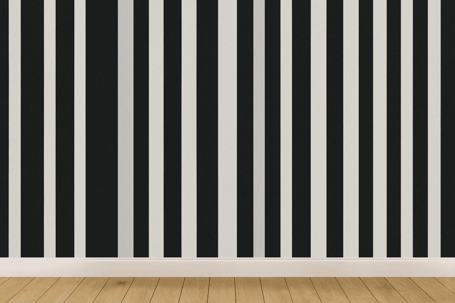 Binary Stripe Oscillation designer printed wallpapers