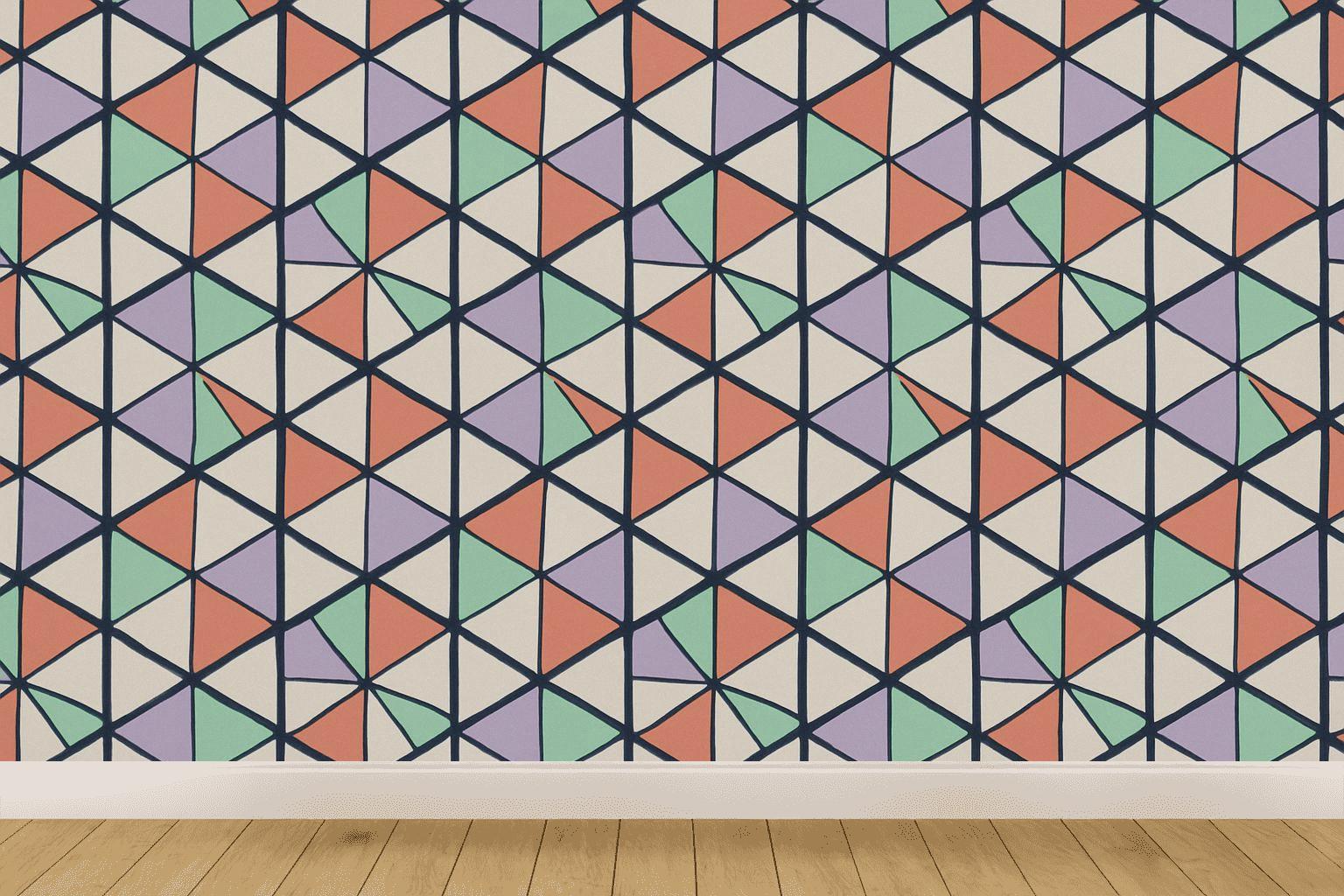 Galaxy Mesh Tessella personalized wall coverings