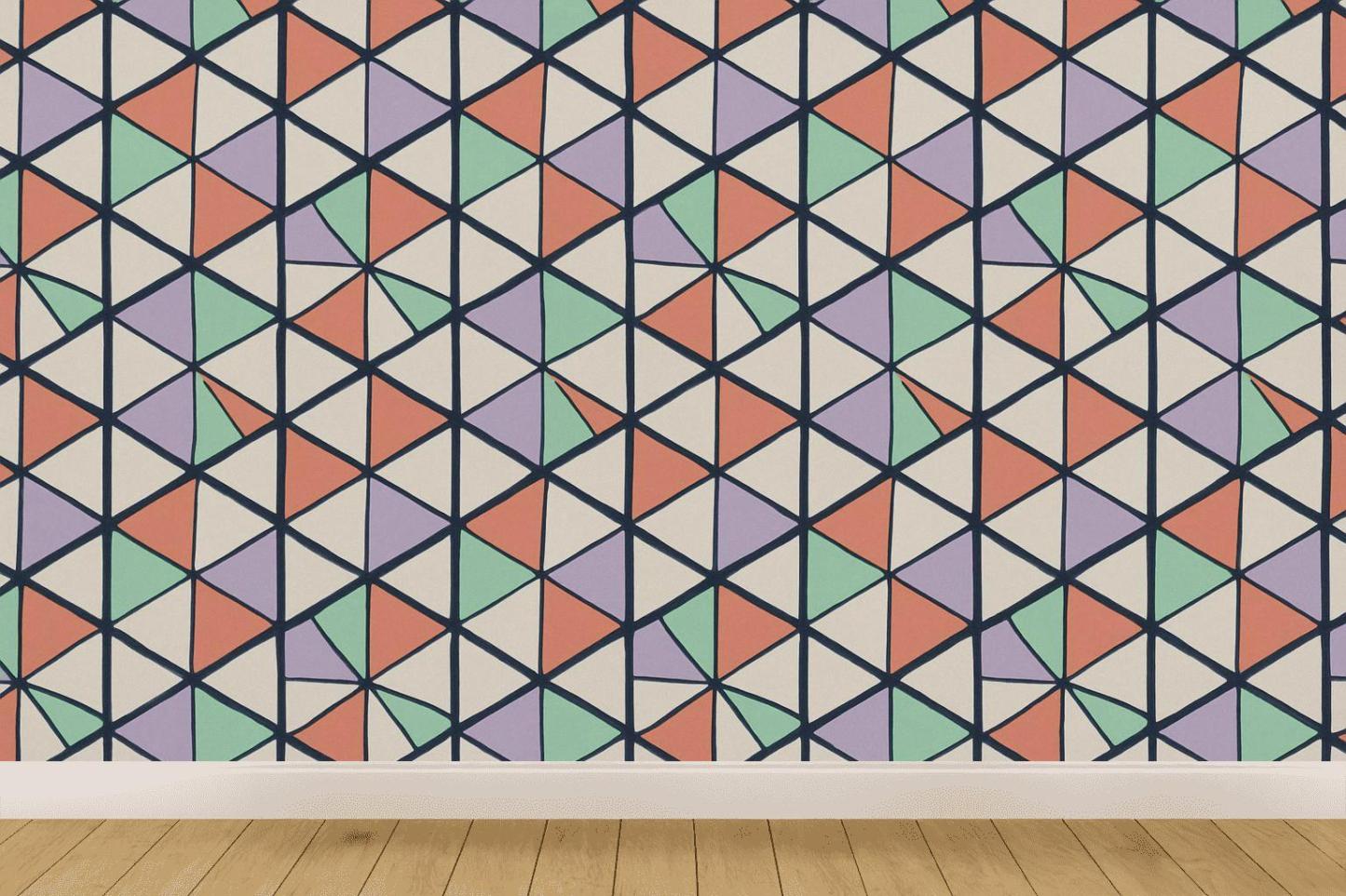 Galaxy Mesh Tessella personalized wall coverings