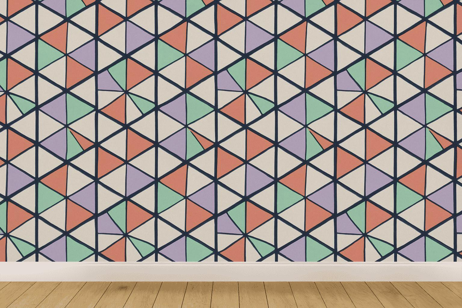 Galaxy Mesh Tessella personalized wall coverings