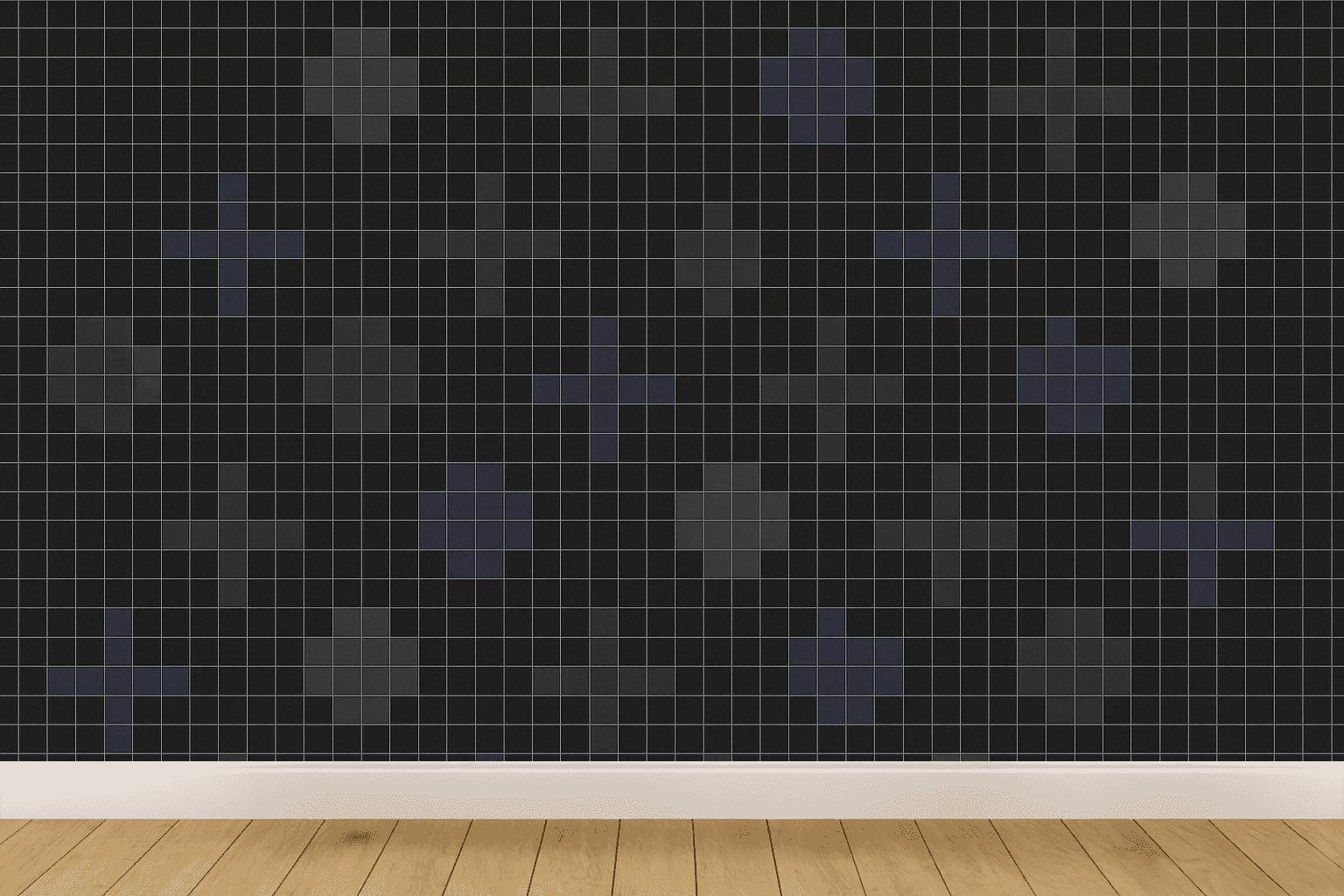 Dark Matter Microgrid wallpapers for interior design