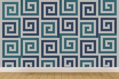 Constrained Spiral Grid premium wall decorations
