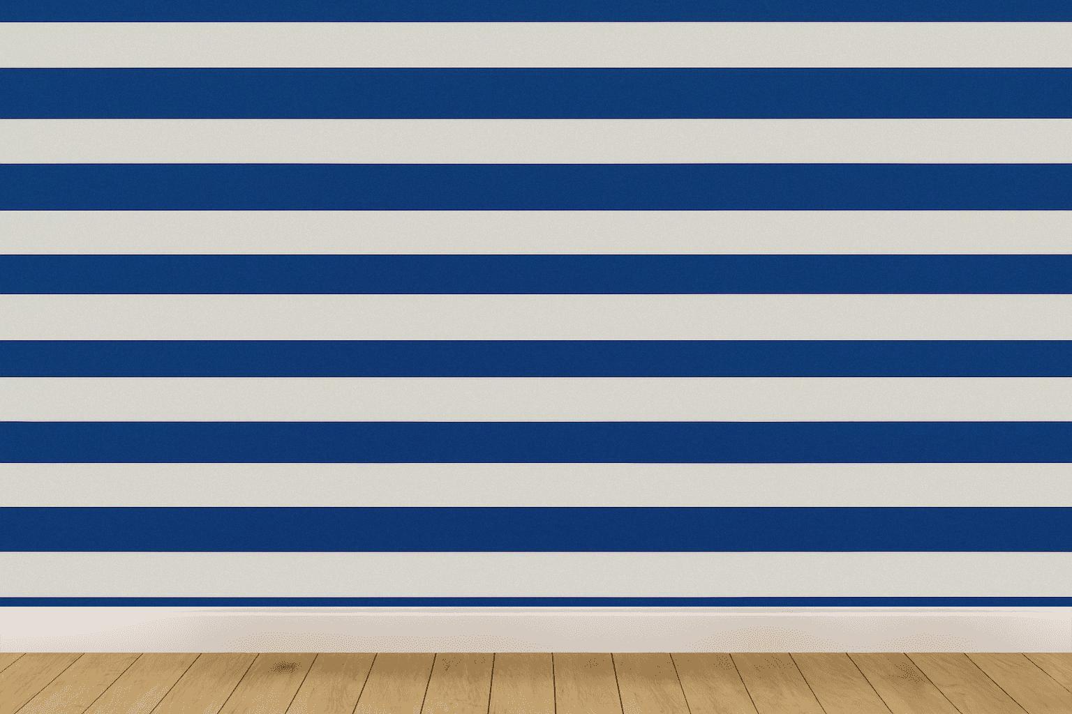 Linear Echo Striping personalized wall coverings