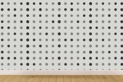 Binary Dot Drift Field wallpapers for interior design