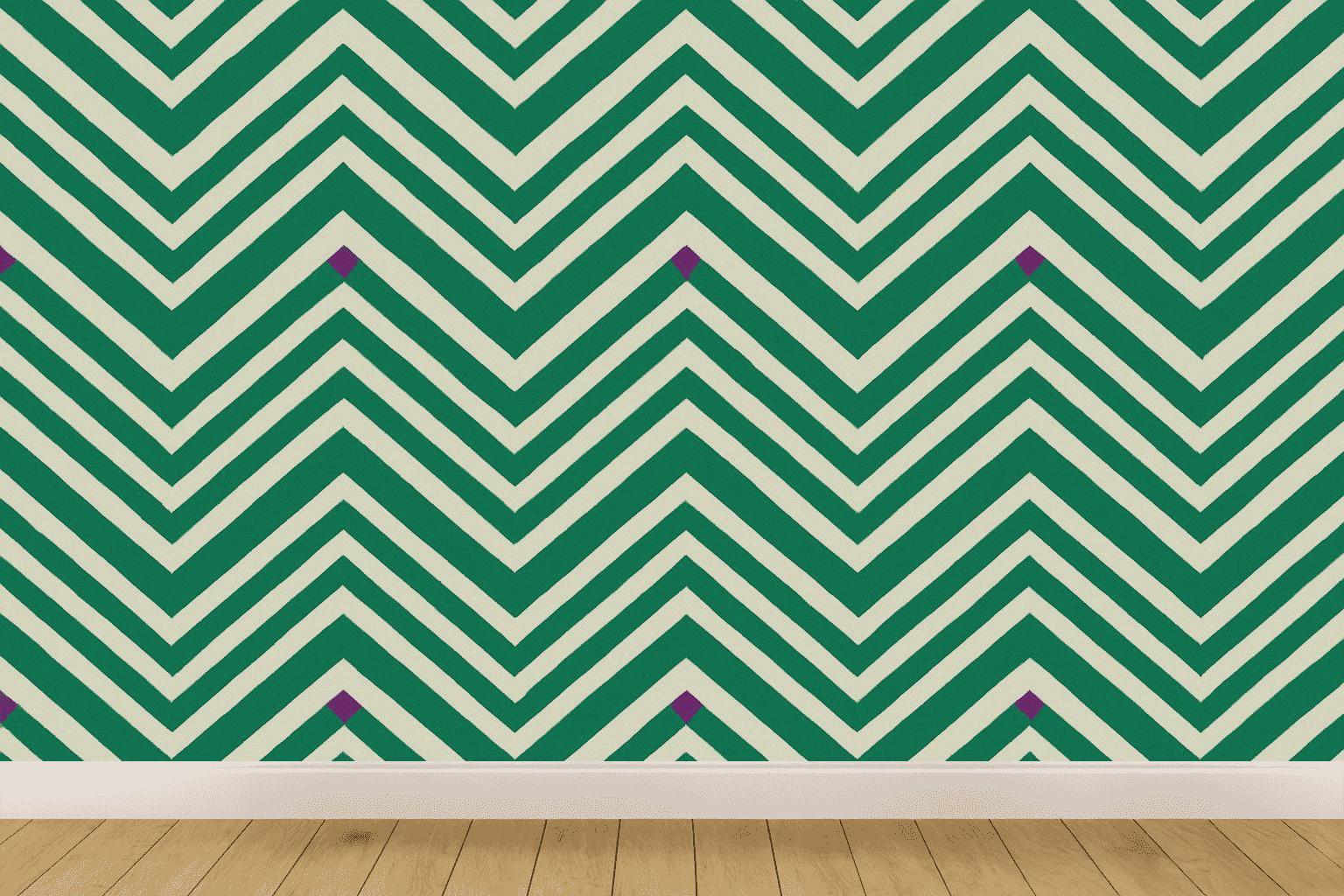 Chevron Sync Cascade Weave wallpapers for interior design