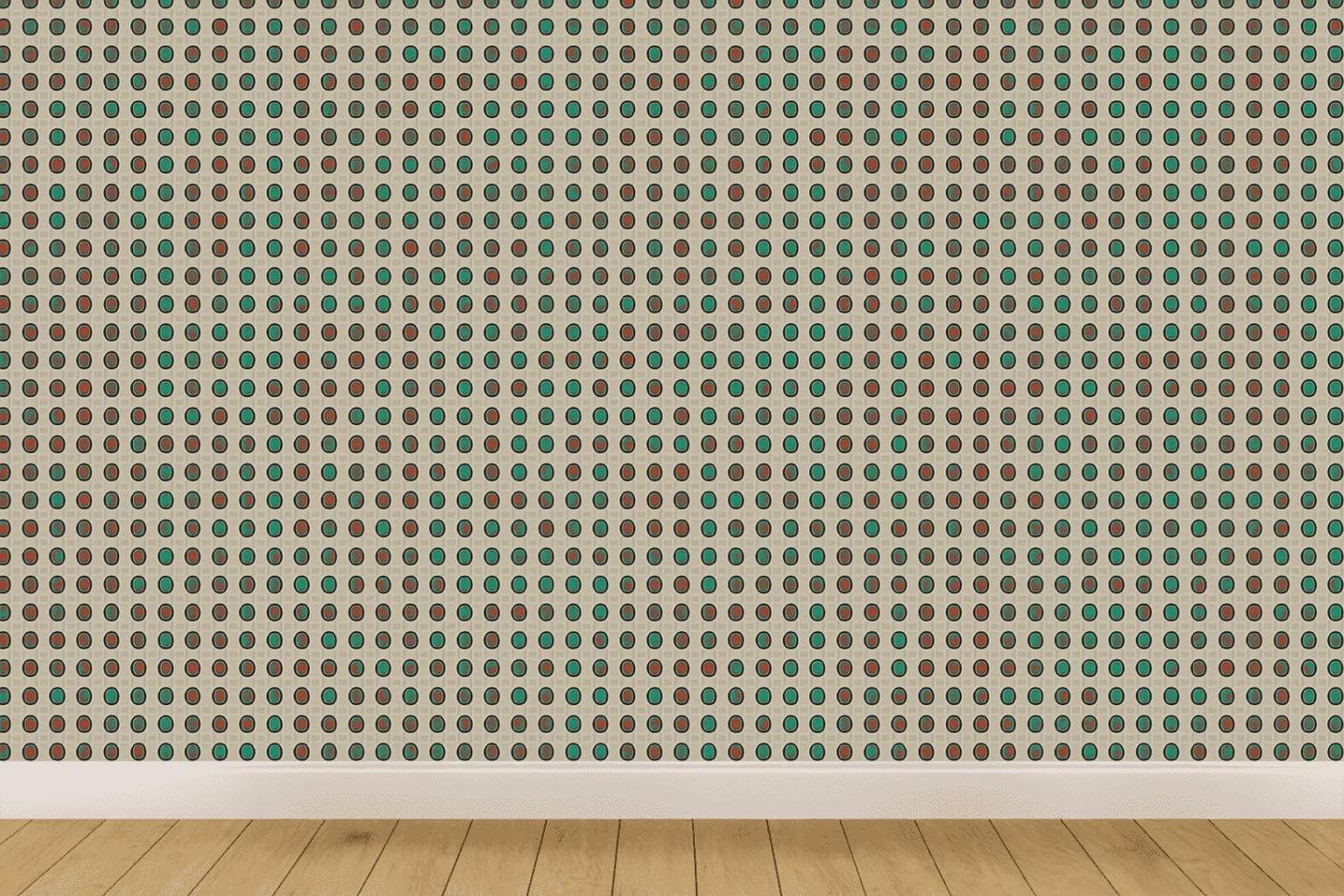 Microdot Nebula Grain Field trendy peel wallpapers