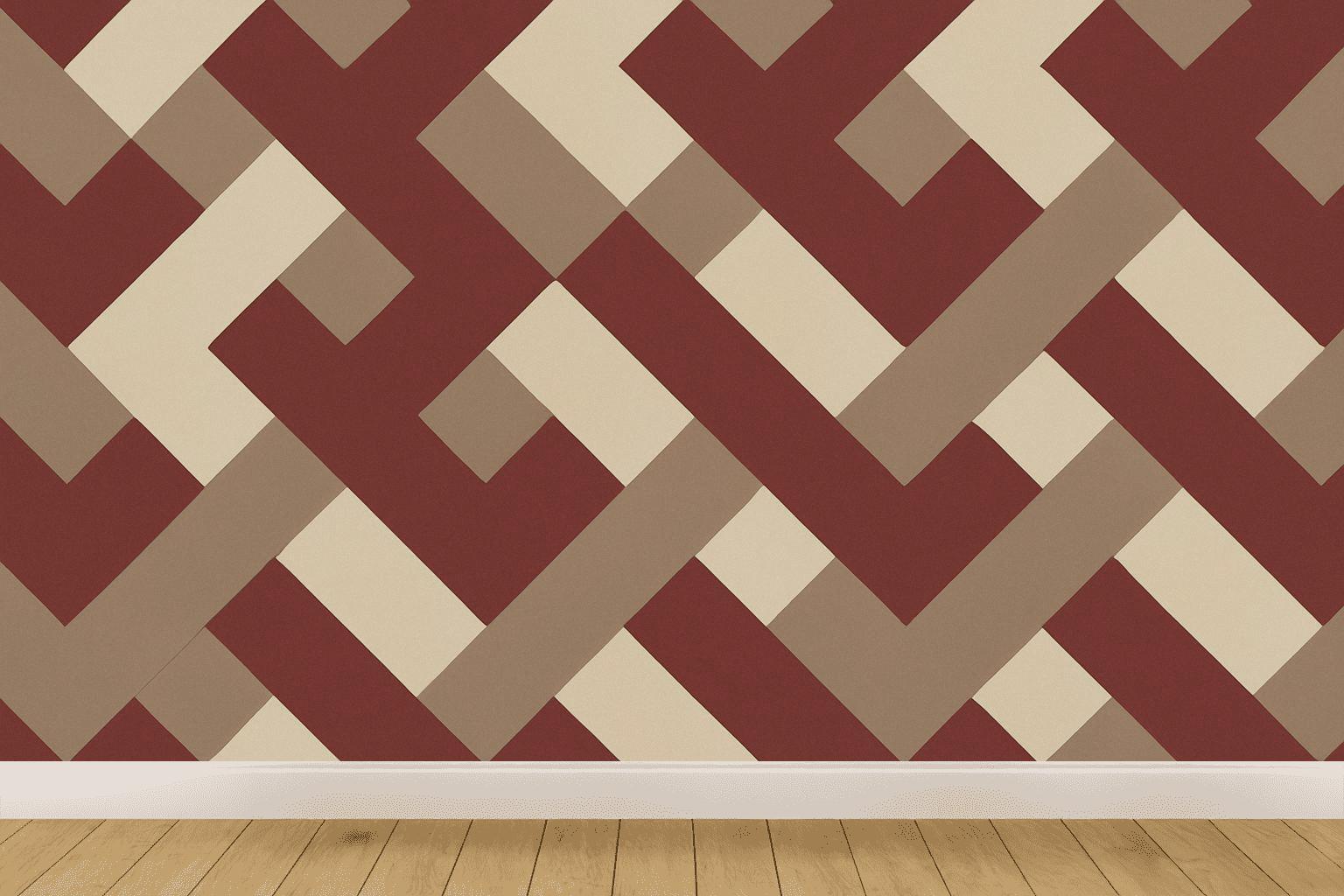 Braided Band Lattice Strips stylish home wallpapers